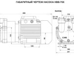Химостойкий водокольцевой вакуумный насос НВВ-75Х